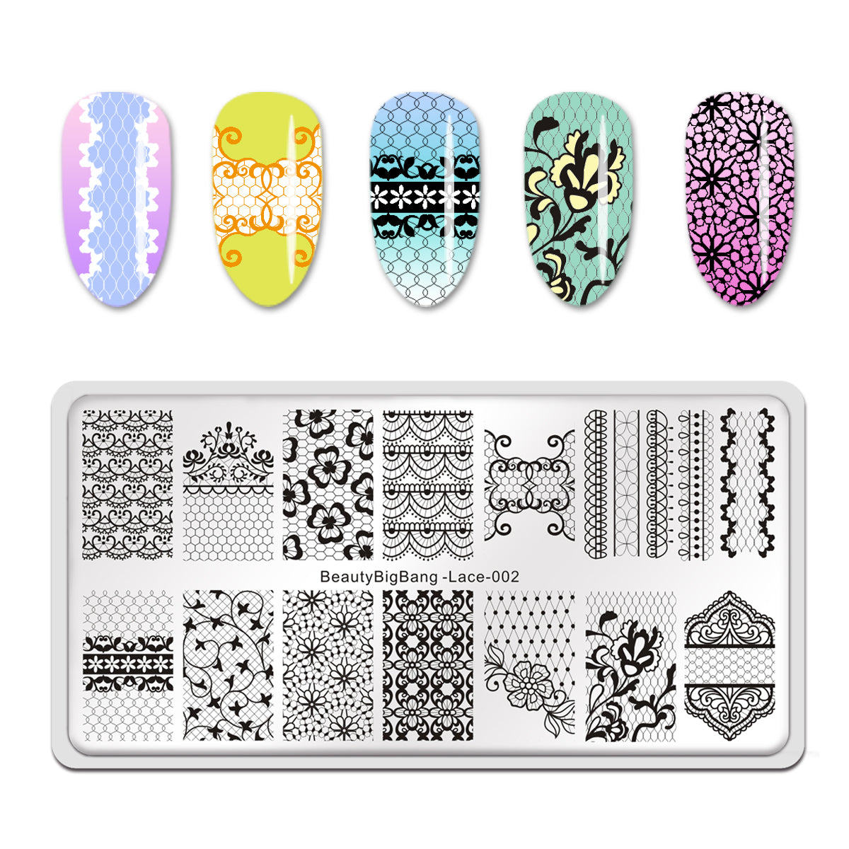 Nail Art Stamping Plates Templates Image Manicure Tools Nail Stamping  Plates @