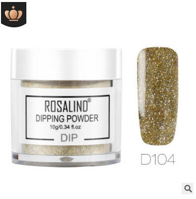 10g Professional Dipping Powder Nail Natural Color Holographic Glitter