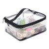 Top Handle Transparent Travel Cosmetic Bag Suitcase Storage