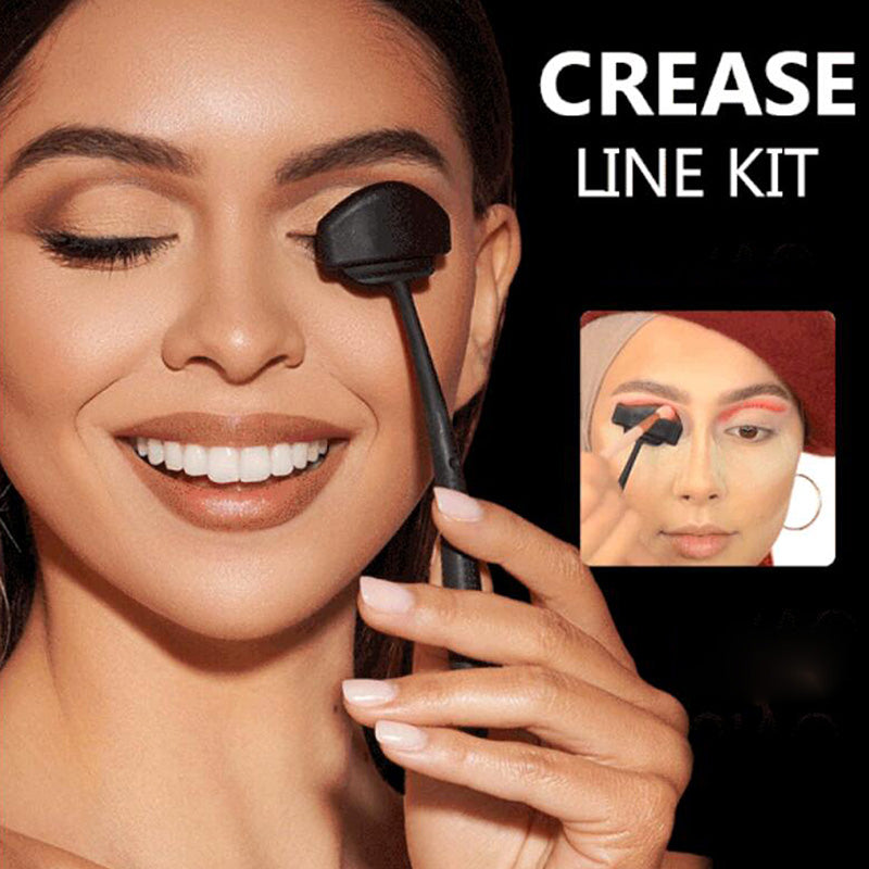 Crease Line Kit Eye Shadow Applicator Silicone Eyeshadow Stamp