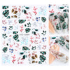 Nail Sticker Nail Decals Tattoo Flower Rose Butterfly